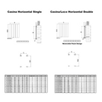 Loco Horizontal Aluminium Radiator