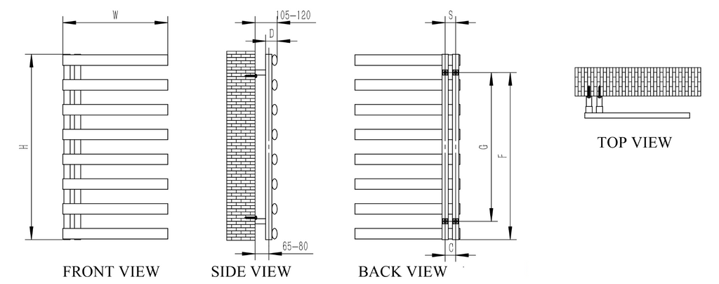 Cavo Stainless Steel Radiator