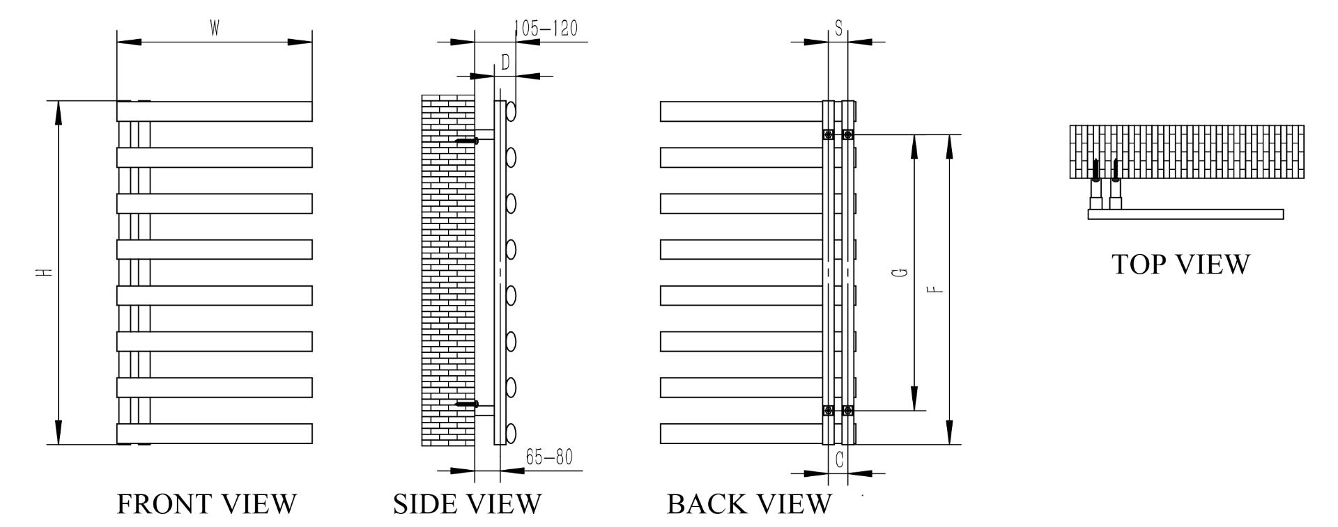 Cavo Stainless Steel Radiator