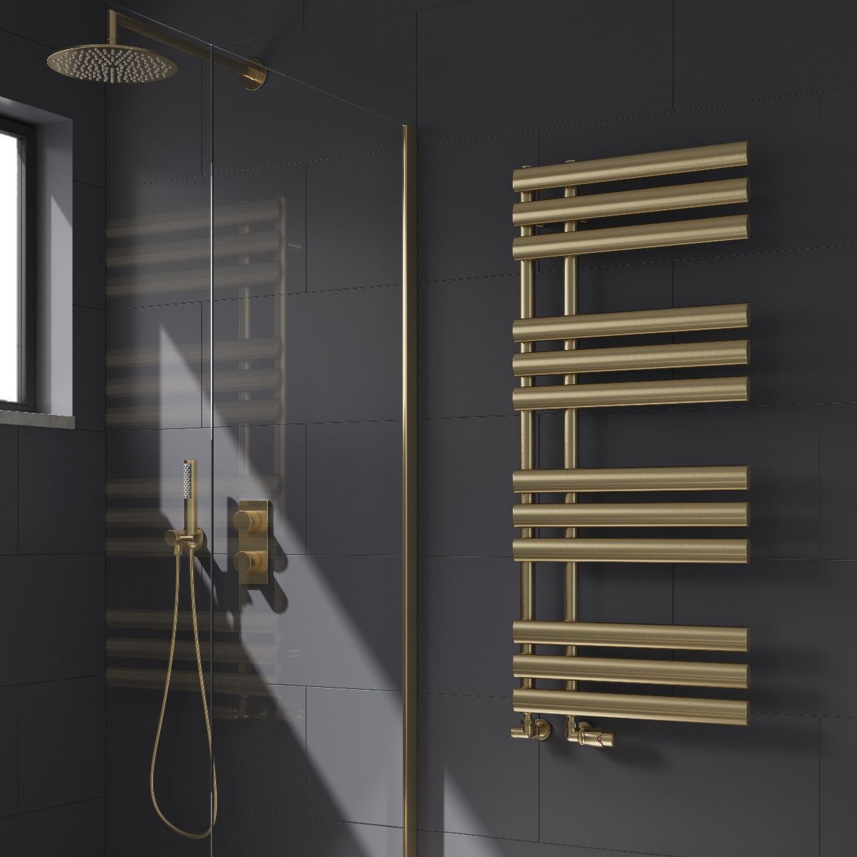Chisa Mild Steel Towel Rail