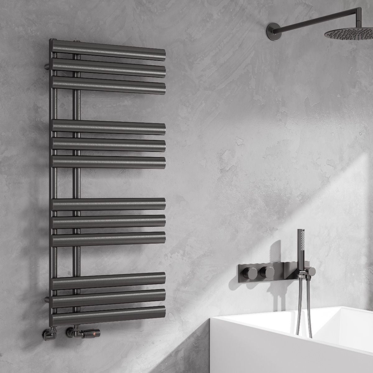 Chisa Mild Steel Towel Rail