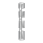 Claro Mild Steel Towel Rail