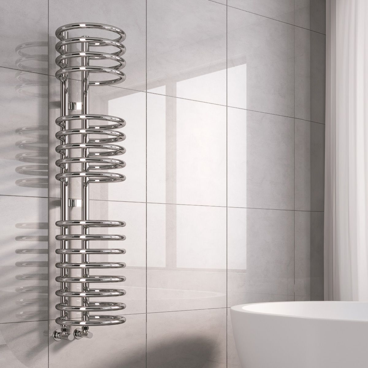 Claro Mild Steel Towel Rail