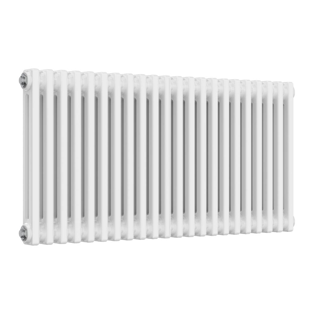 Colona 2 Column Horizontal White Radiator