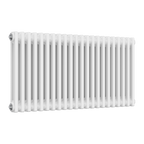Colona 2 Column Horizontal White Radiator