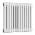 Colona 2 Column Horizontal White Radiator