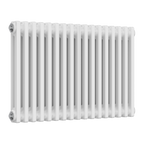 Colona 2 Column Horizontal White Radiator