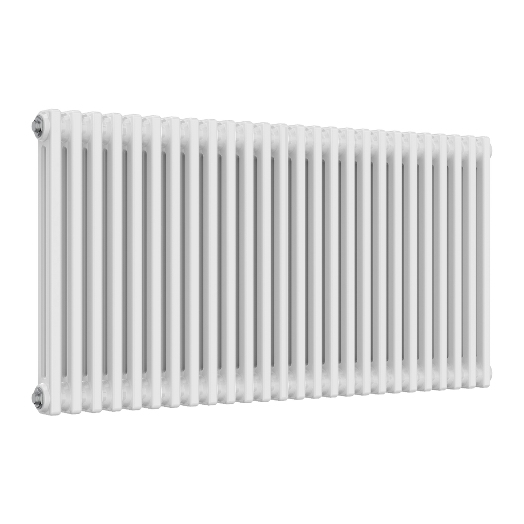 Colona 2 Column Horizontal White Radiator