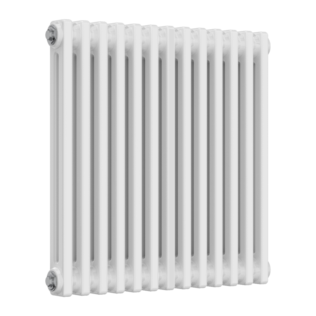 Colona 2 Column Horizontal White Radiator