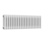 Colona 3 Column Horizontal White Radiator