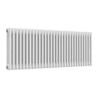 Colona 3 Column Horizontal White Radiator