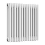 Colona 3 Column Horizontal White Radiator