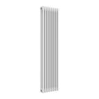 Colona 2 Column Vertical White Radiator