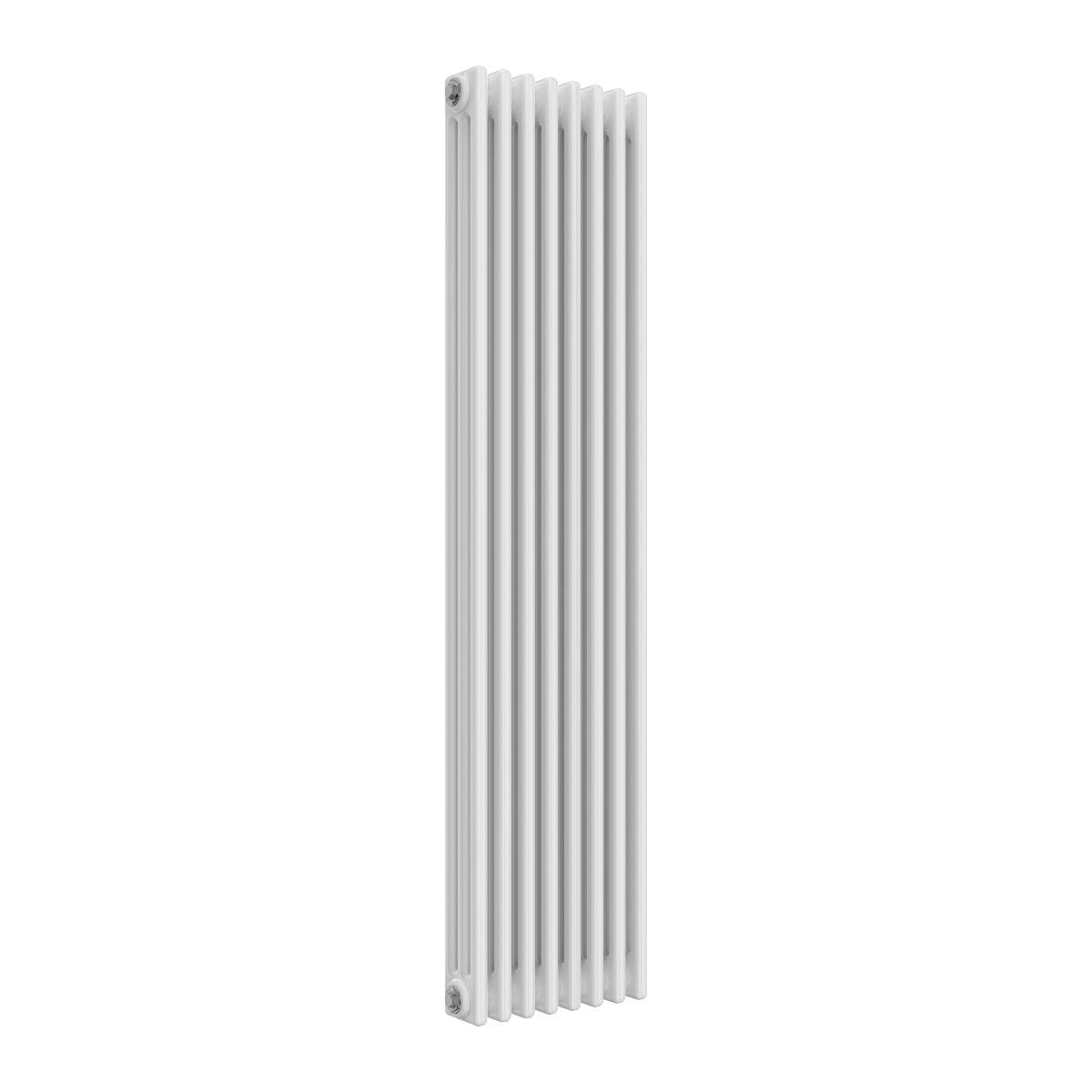 Colona 2 Column Vertical White Radiator
