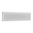 Colona 4 Column Horizontal White Radiator