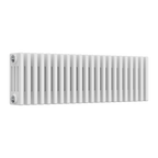 Colona 4 Column Horizontal White Radiator