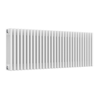 Colona 4 Column Horizontal White Radiator