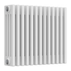 Colona 4 Column Horizontal White Radiator