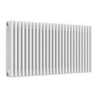 Colona 4 Column Horizontal White Radiator
