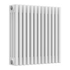 Colona 4 Column Horizontal White Radiator
