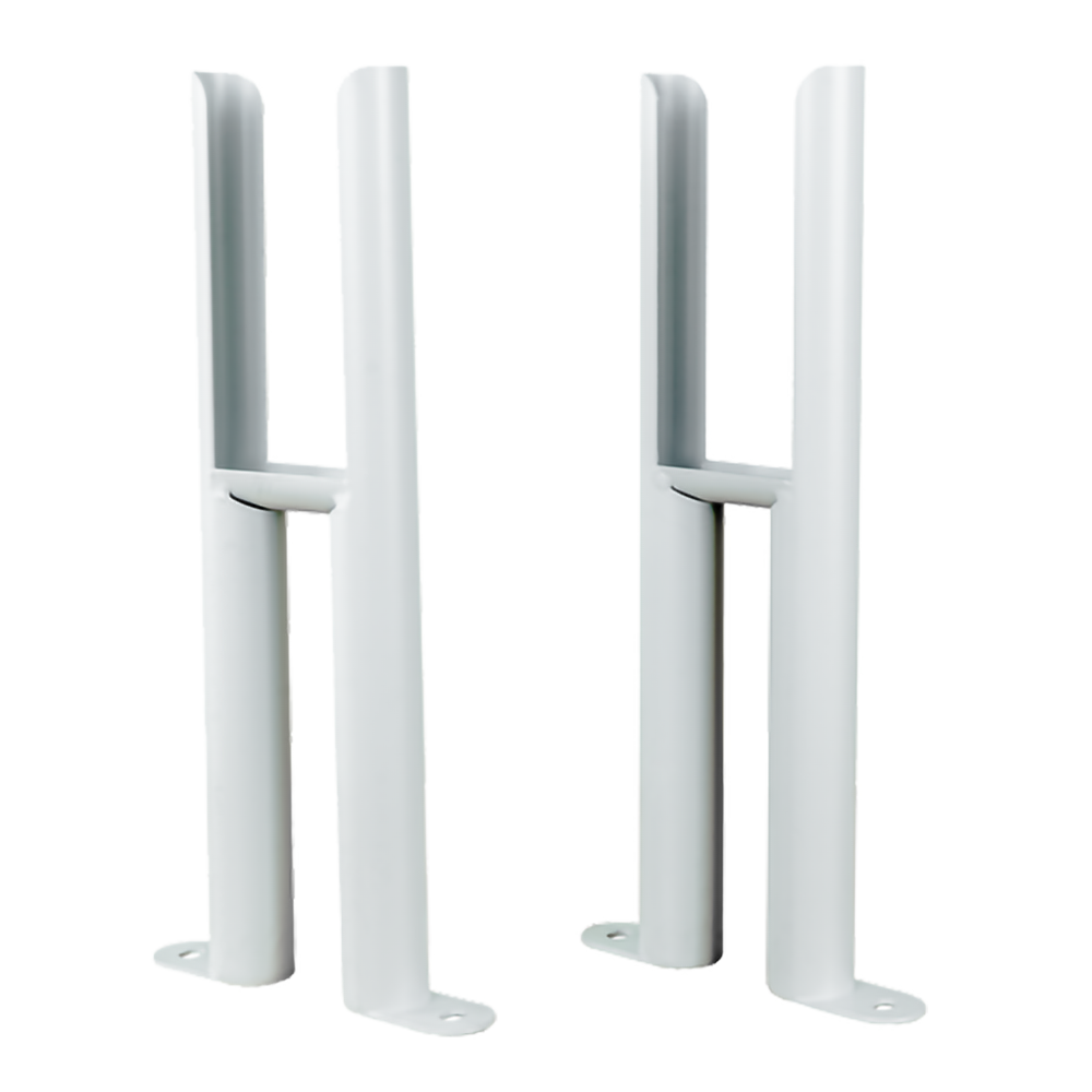 Colona 2 Column Horizontal White Radiator