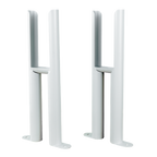Colona 2 Column Horizontal White Radiator