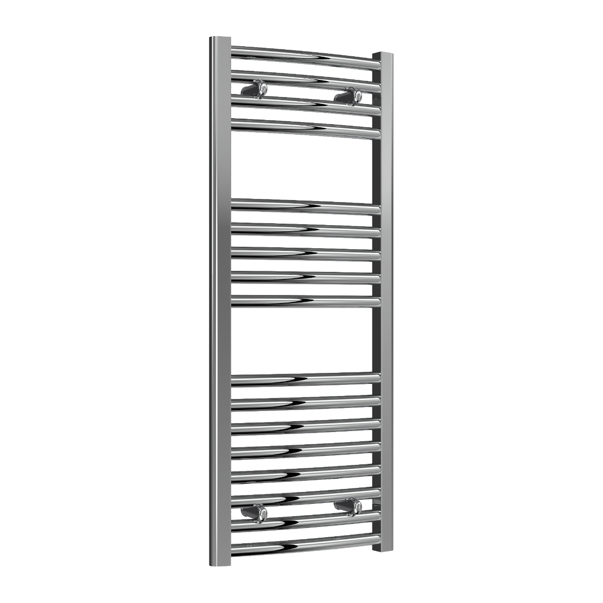 Diva Chrome Curved 25mm Towel Rail