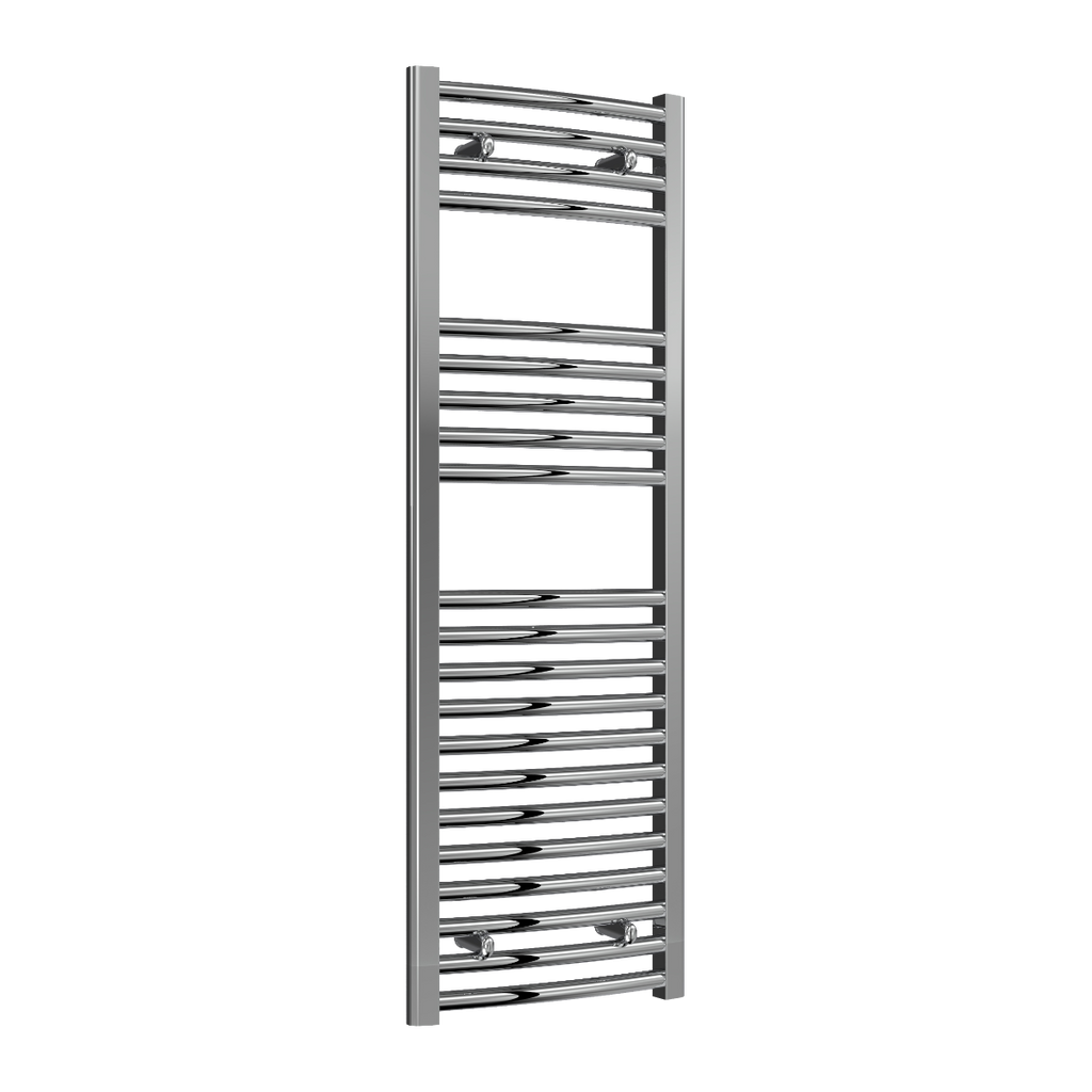 Diva Chrome Curved 25mm Towel Rail