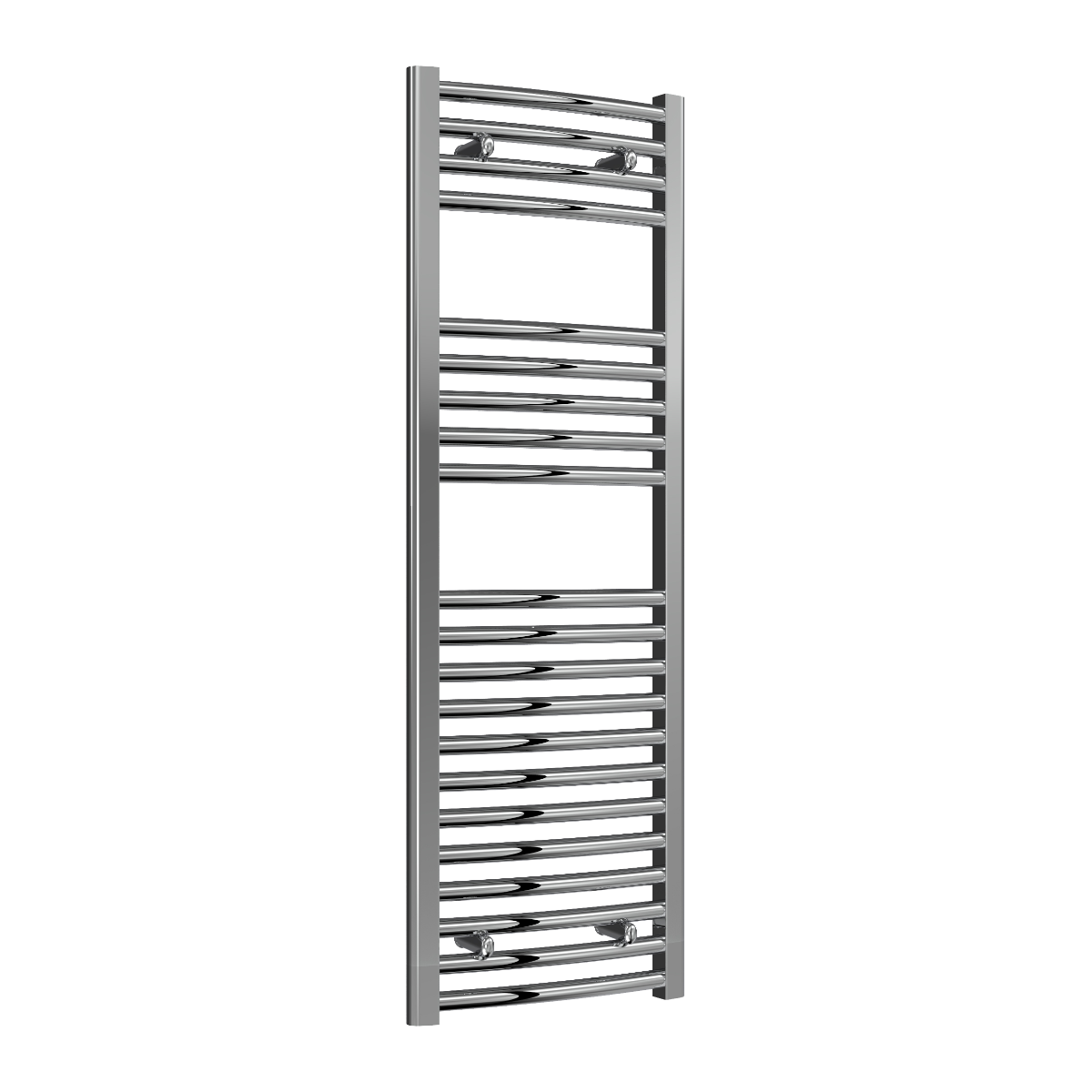 Diva Chrome Curved 25mm Towel Rail