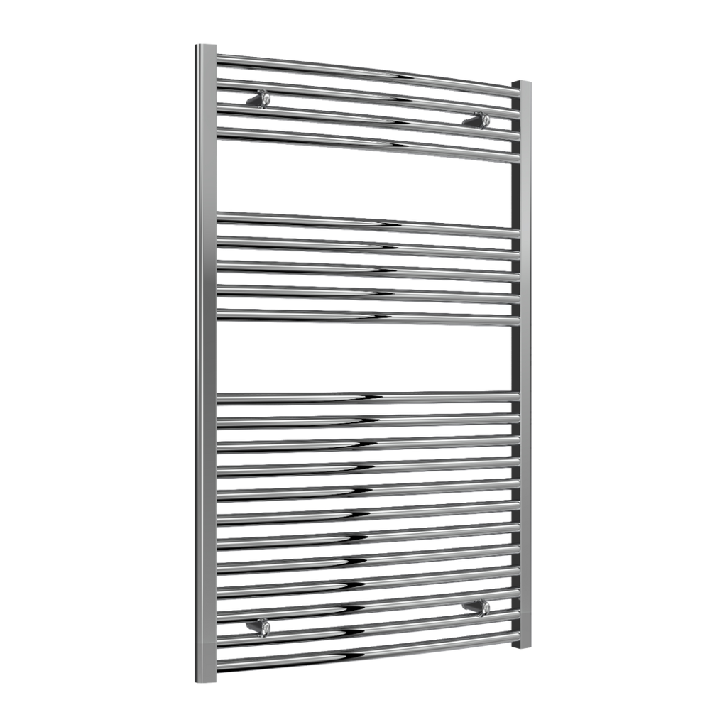 Diva Chrome Curved Electric Radiator