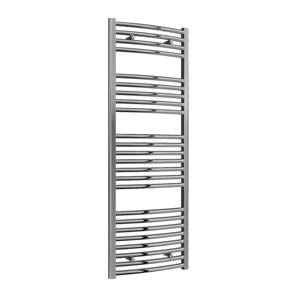 Diva Chrome Curved 25mm Towel Rail