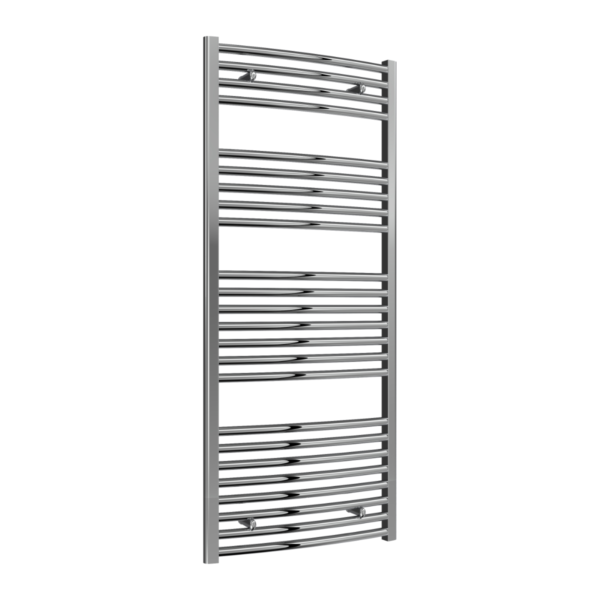 Diva Chrome Curved 25mm Towel Rail