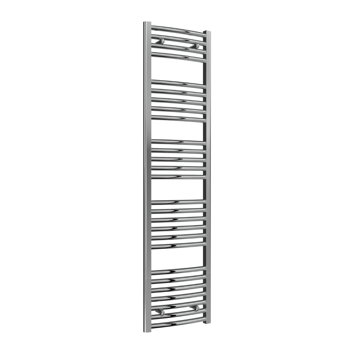 Diva Chrome Curved 25mm Towel Rail