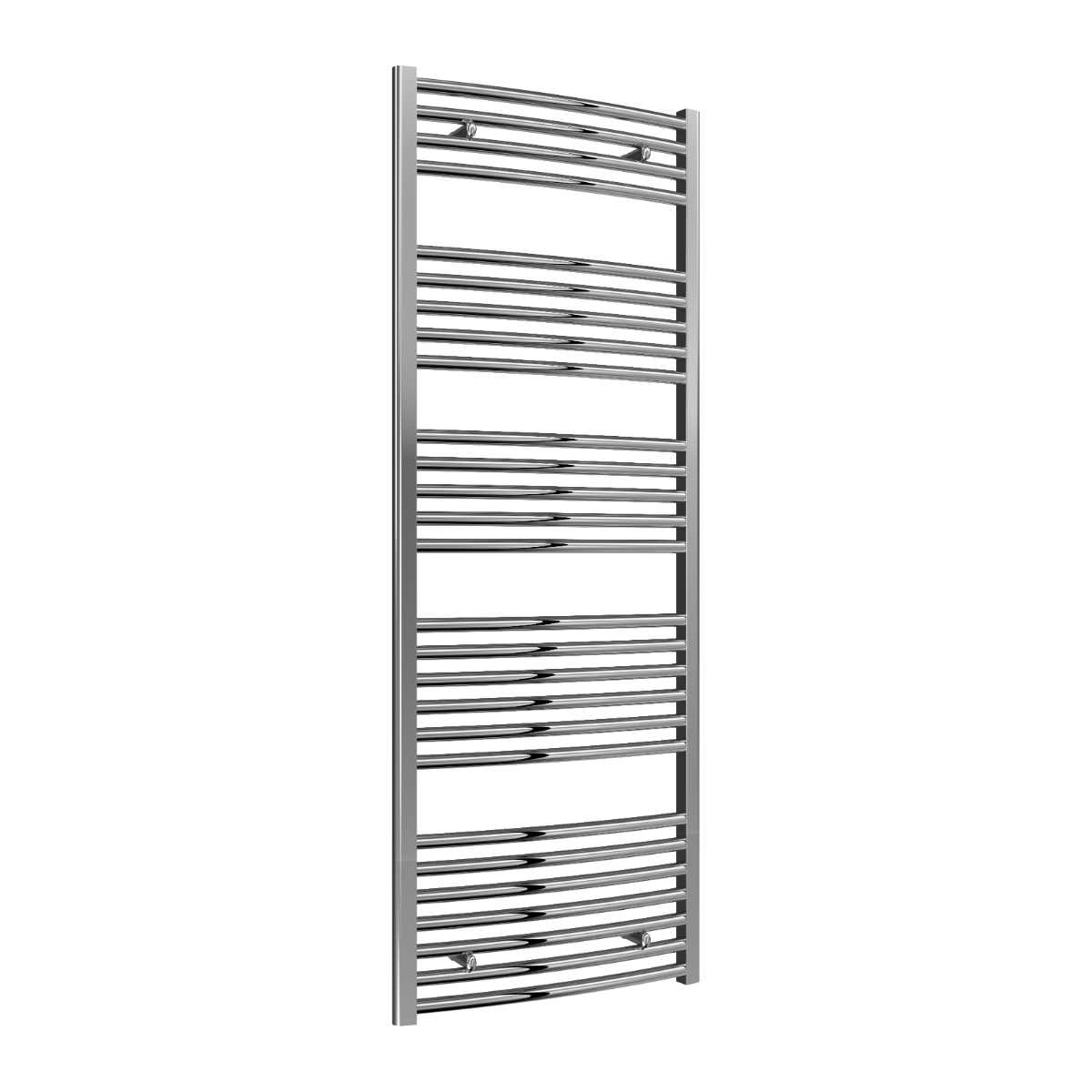 Diva Chrome Curved 25mm Towel Rail