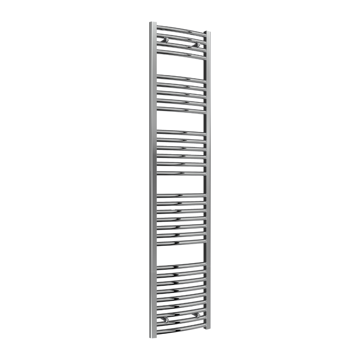 Diva Chrome Curved 25mm Towel Rail