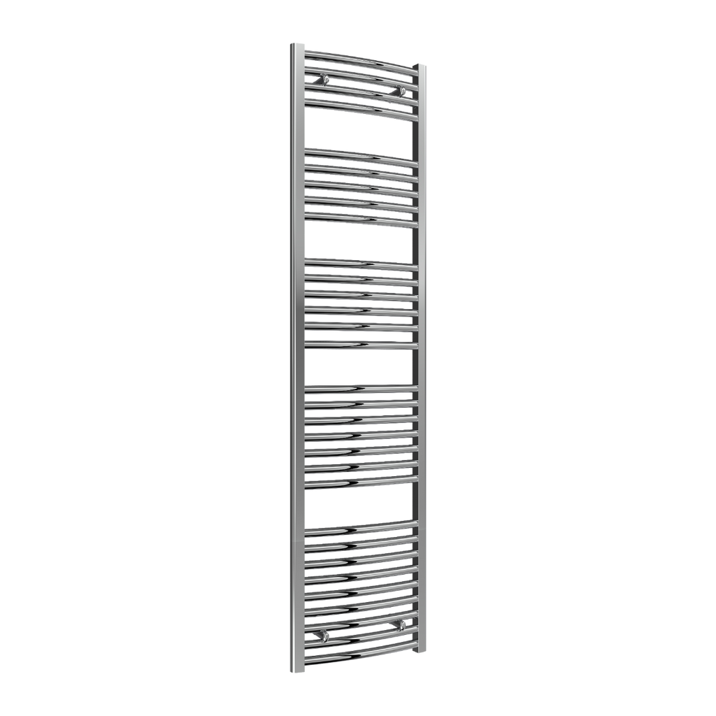 Diva Chrome Curved 25mm Towel Rail