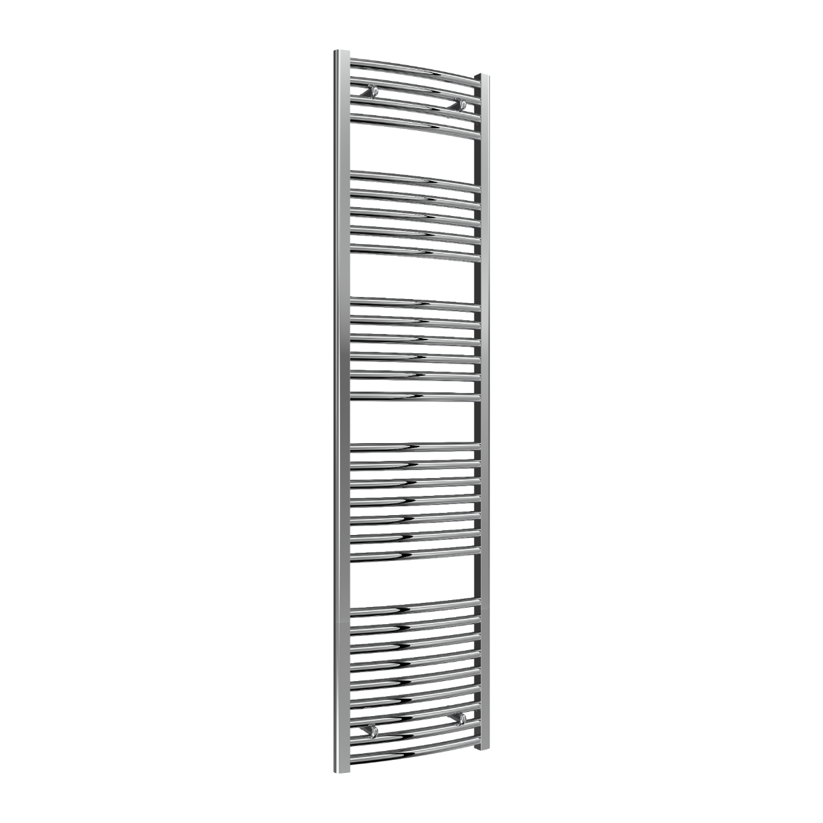 Diva Chrome Curved 25mm Towel Rail