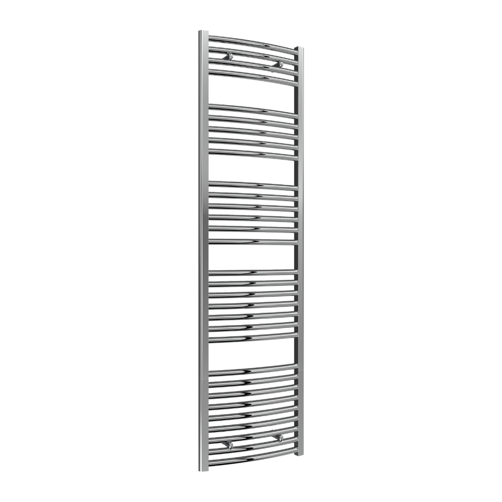 Diva Chrome Curved 25mm Towel Rail