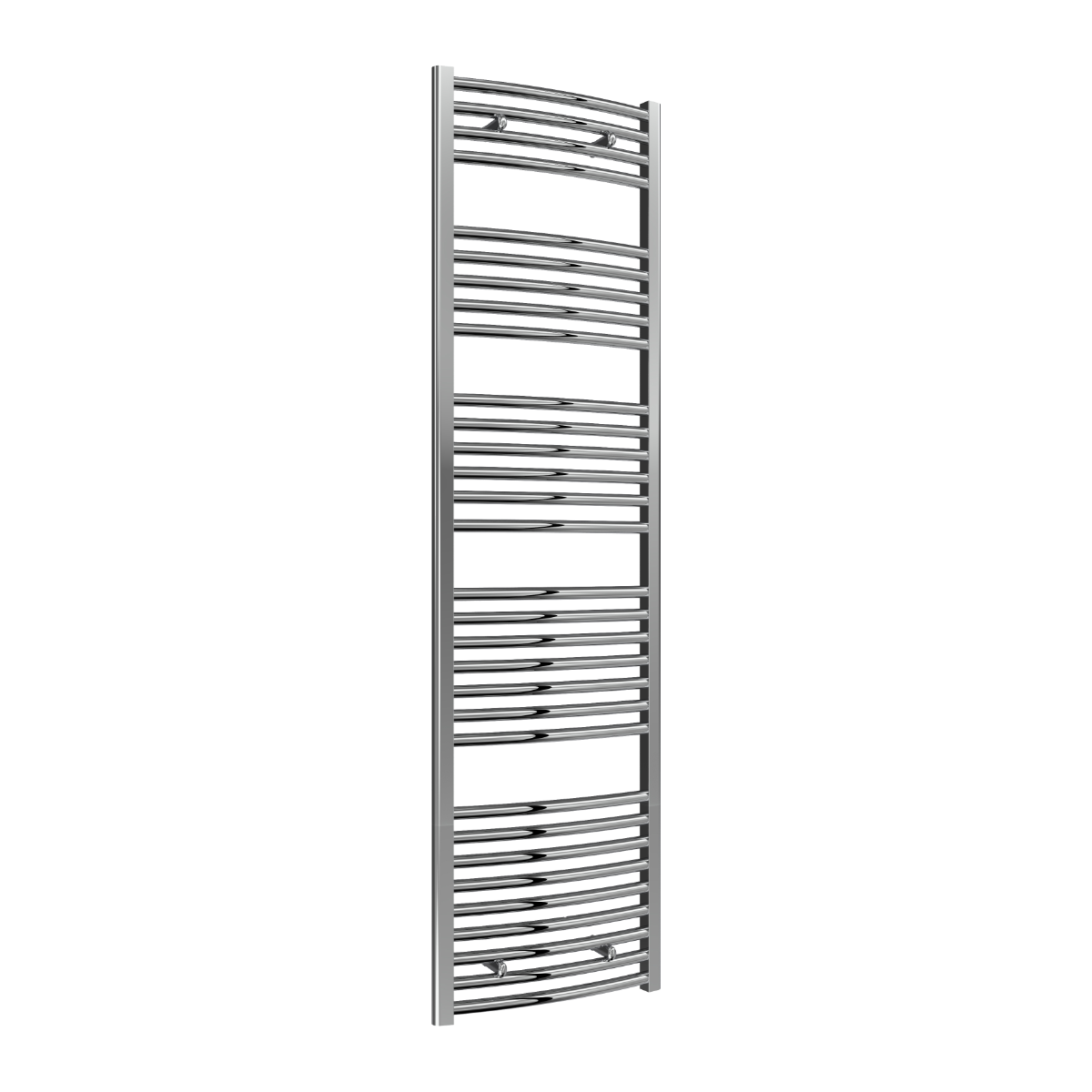 Diva Chrome Curved 25mm Towel Rail
