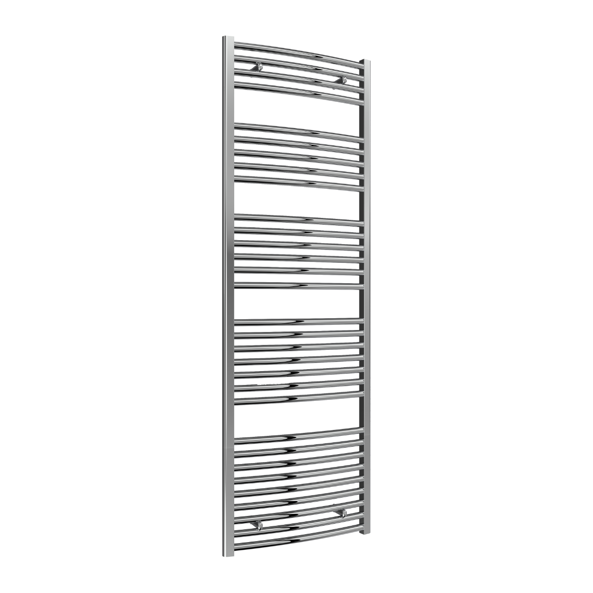 Diva Chrome Curved 25mm Towel Rail