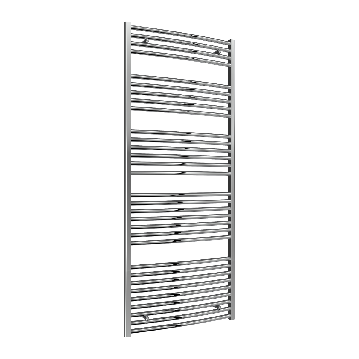 Diva Chrome Curved 25mm Towel Rail