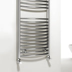 Diva Chrome Curved 25mm Towel Rail