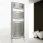 Diva Chrome Curved 25mm Towel Rail