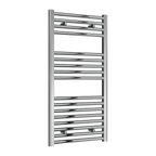 Diva Chrome Flat 25mm Towel Rail