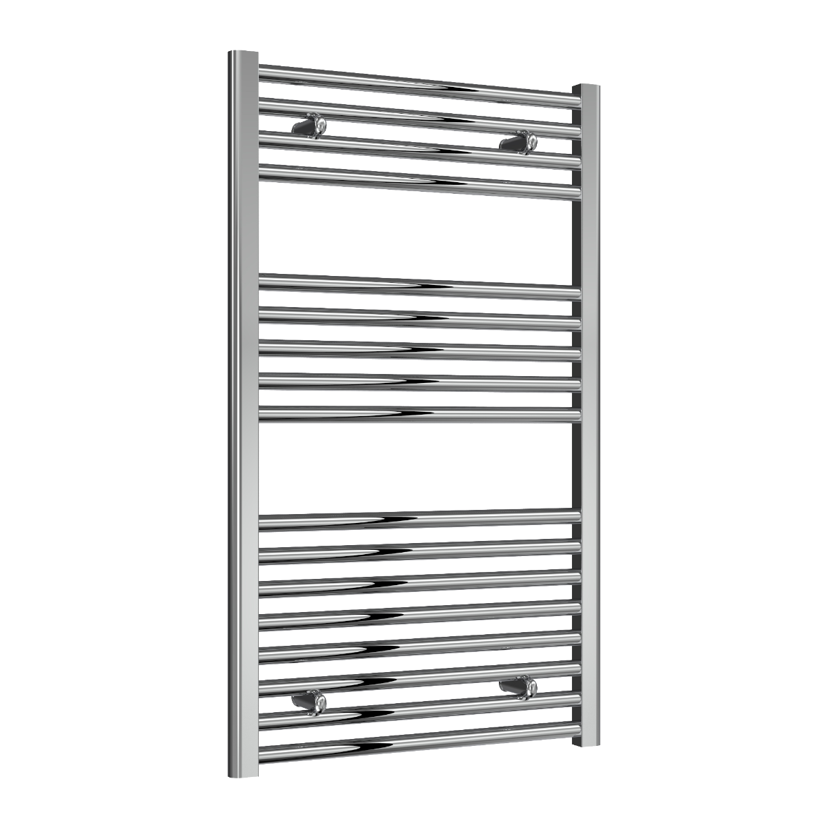 Diva Chrome Flat 25mm Towel Rail