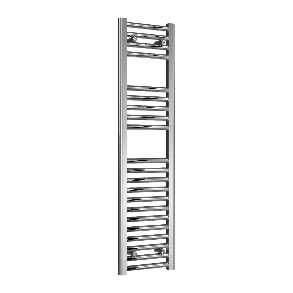 Diva Chrome Flat 25mm Towel Rail