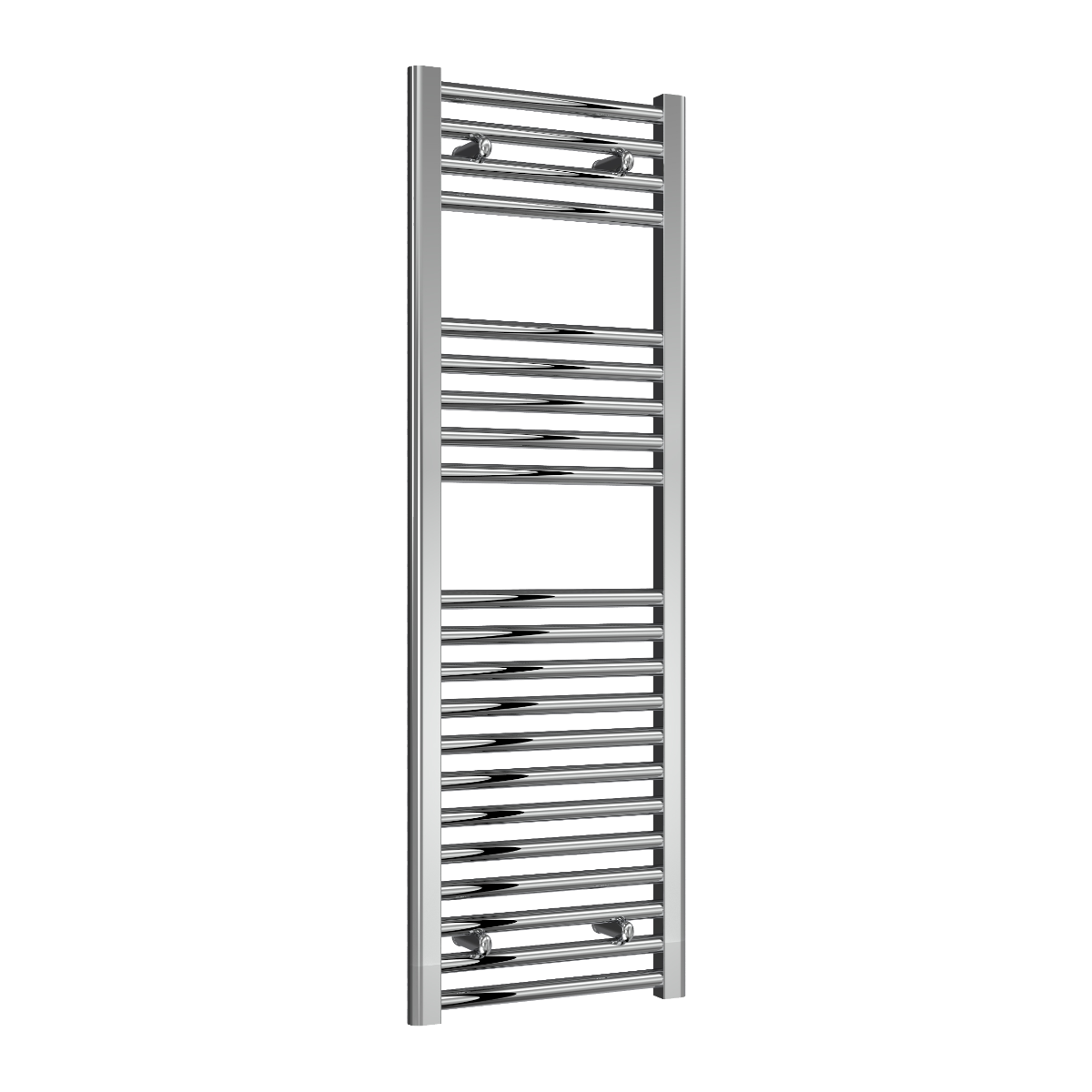Diva Chrome Flat 25mm Towel Rail