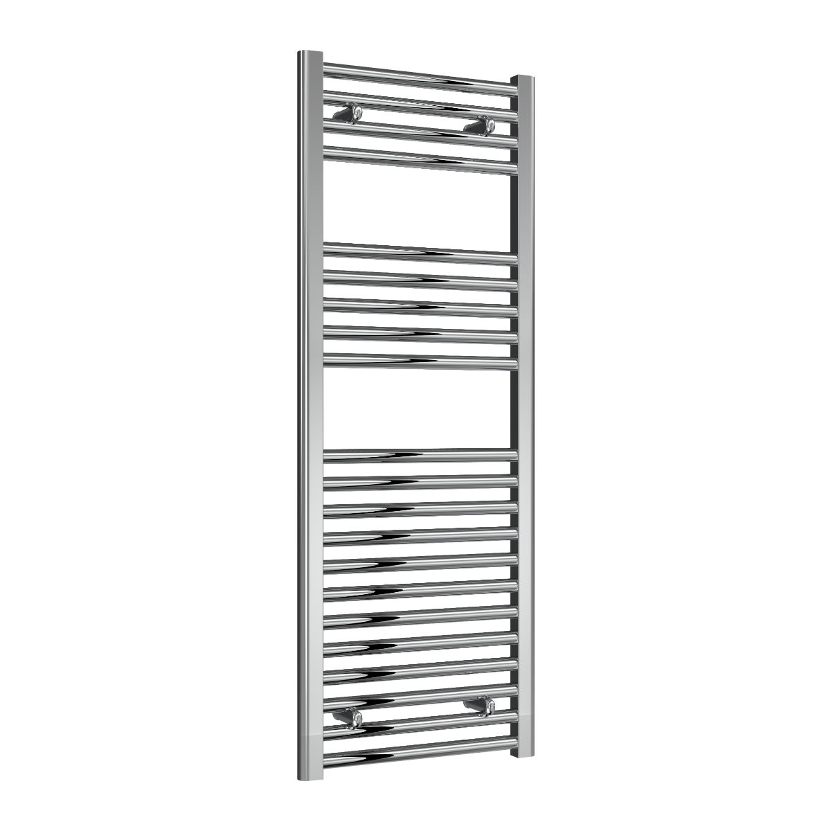 Diva Chrome Flat 25mm Towel Rail
