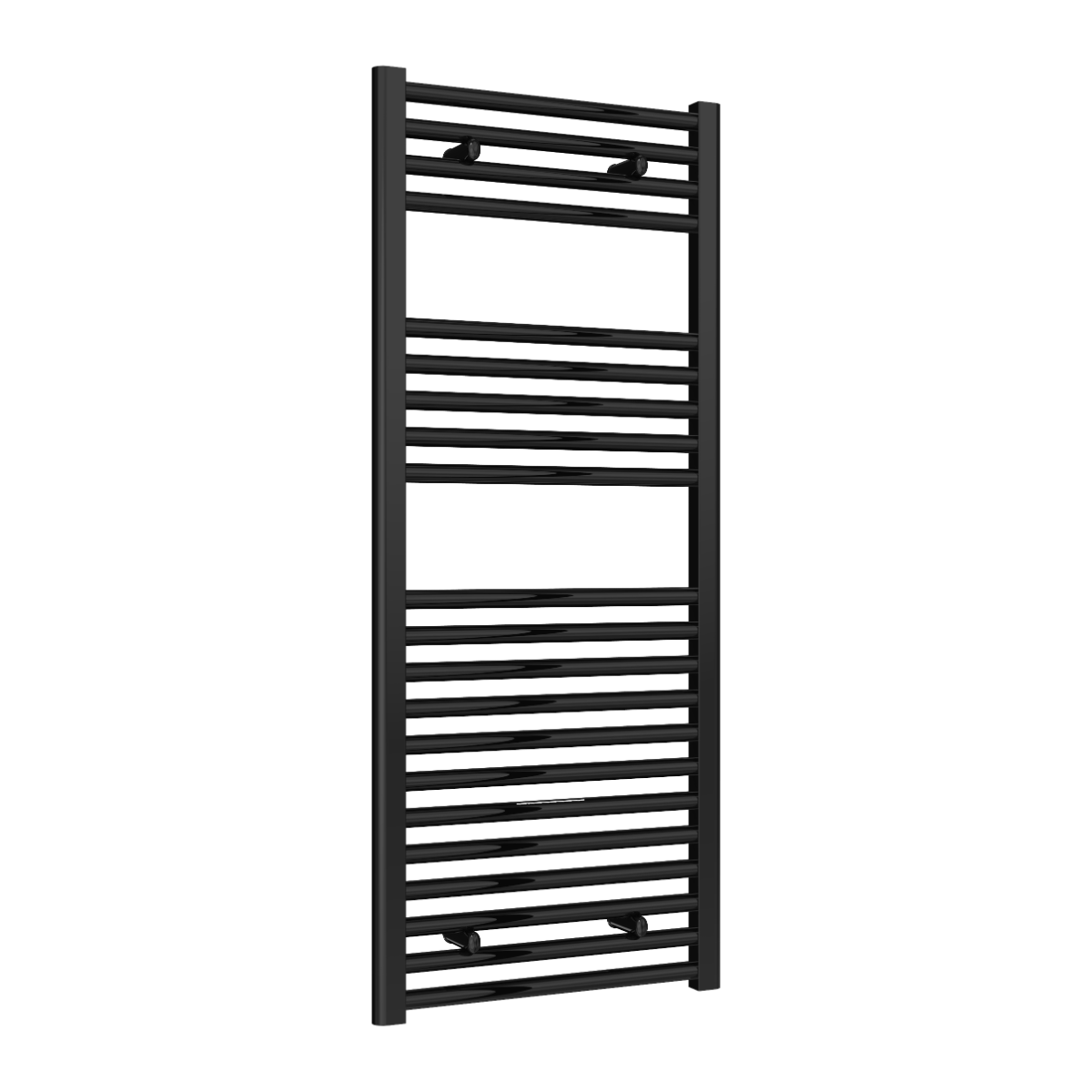 Diva Black Flat Electric Radiator