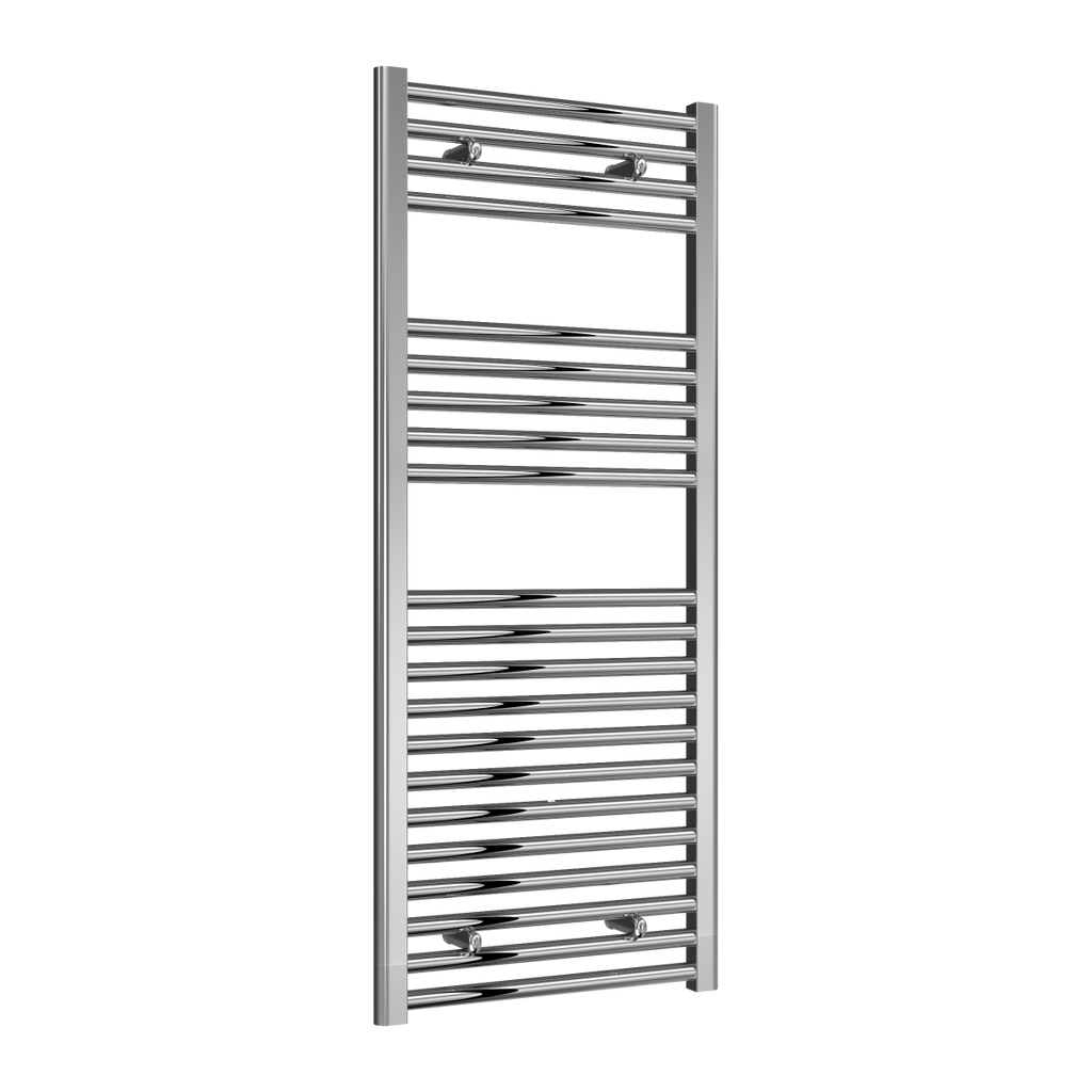 Diva Chrome Flat 25mm Towel Rail